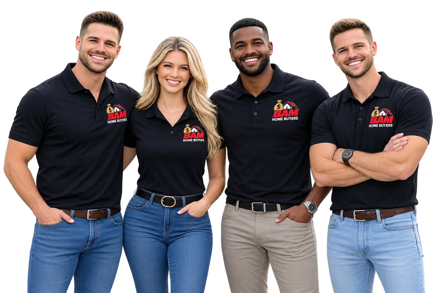 Team picture of the BAM Home Buyers team BAM Home Buyers Team Photo